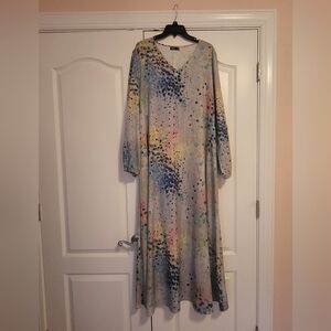 Multicolored maxi dress